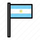 argentina, country, flag, flags, national, world