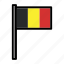 belgium, country, flag, flags, national, world 