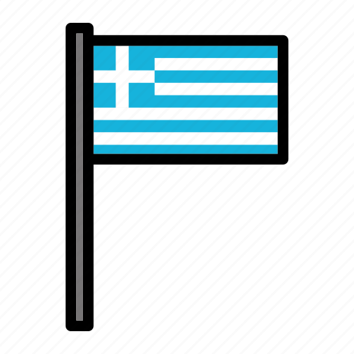Country, flag, flags, grece, national, world icon - Download on Iconfinder