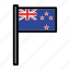 country, flag, flags, national, new zeland, world 