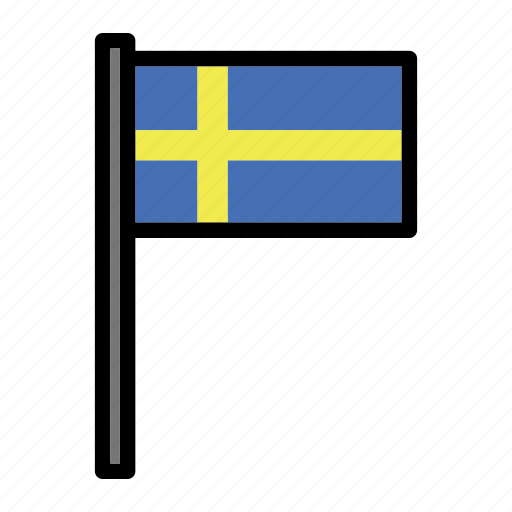 Country, flag, flags, national, sweden, world icon - Download on Iconfinder