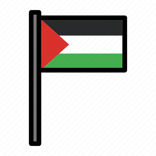 Country, flag, flags, national, palestine, world icon - Download on Iconfinder