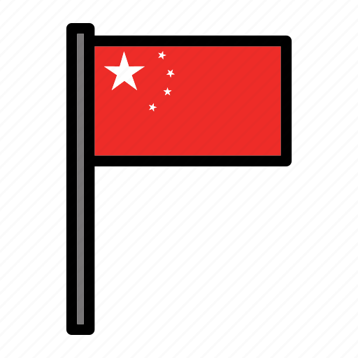 China, country, flag, flags, national, world icon - Download on Iconfinder