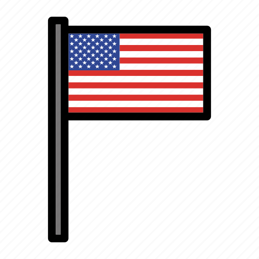 Country, flag, flags, national, united states, world icon - Download on Iconfinder