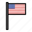 country, flag, flags, national, united states, world 