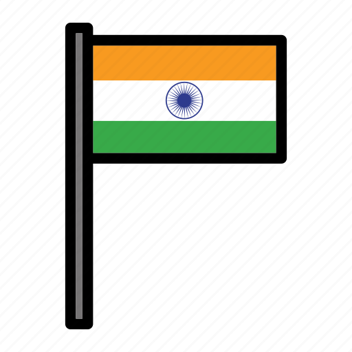 Country, flag, flags, india, national, world icon - Download on Iconfinder