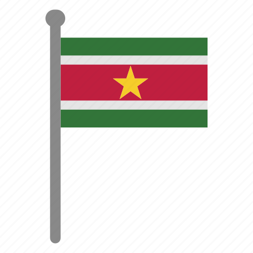 Flags, suriname, flag, country, nation, national, world icon - Download on Iconfinder
