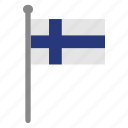 flags, finland, flag, country, nation, national, world