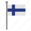 flags, finland, flag, country, nation, national, world 