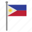 flags, philippines, flag, country, nation, national, world 