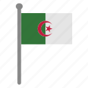 flags, algeria, flag, country, nation, national, world