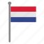 flags, netherlands, flag, country, nation, national, world 