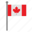 flags, canada, flag, country, nation, national, world 