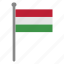 flags, hungary, flag, country, nation, national, world 
