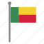 flags, benin, flag, country, nation, national, world 