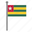 flags, togo, flag, country, nation, national, world 