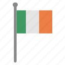 flags, ireland, flag, country, nation, national, world