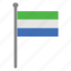 flags, sierra leone, flag, country, nation, national, world 