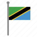 flags, tanzania, flag, country, nation, national, world