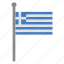 flags, greece, flag, country, nation, national, world 