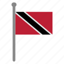 flags, trinidad, flag, country, nation, national, world