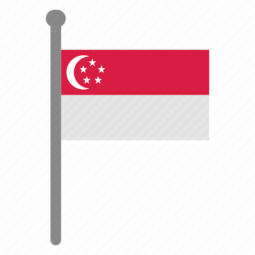 Flags, singapore, flag, country, nation, national, world icon - Download on Iconfinder