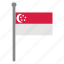flags, singapore, flag, country, nation, national, world 