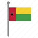 flags, guinea-bissau, flag, country, nation, national, world