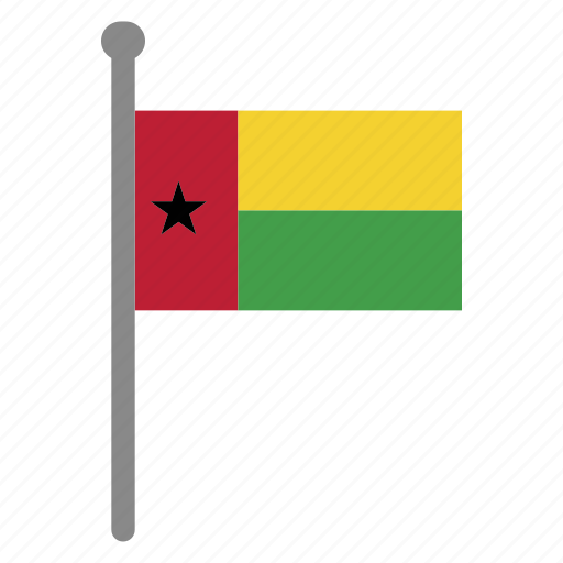 Flags, guinea-bissau, flag, country, nation, national, world icon - Download on Iconfinder