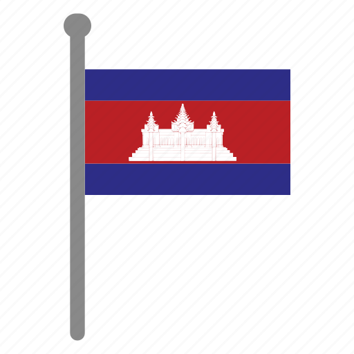 Flags, cambodia, flag, country, nation, national, world icon - Download on Iconfinder