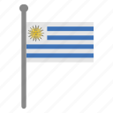 flags, uruguay, flag, country, nation, national, world
