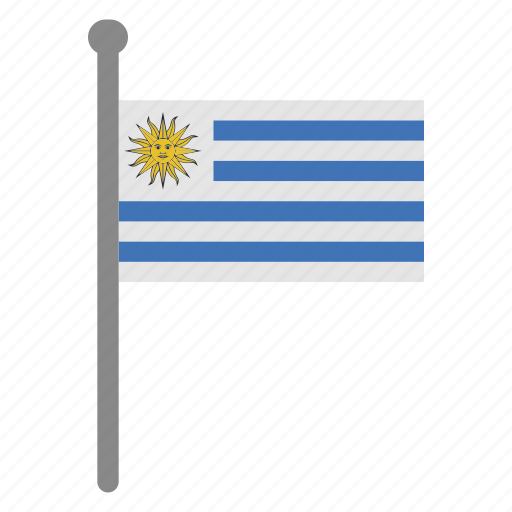 Flags, uruguay, flag, country, nation, national, world icon - Download on Iconfinder