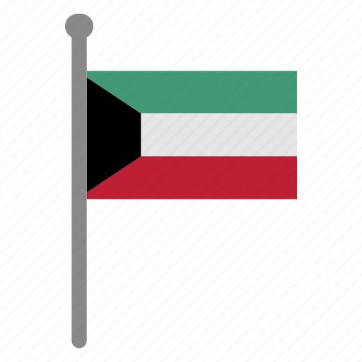 Flags, kuwait, flag, country, nation, national, world icon - Download on Iconfinder