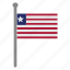 flags, liberia, country flag, flag, national flag, country, nation 