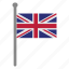 flags, united kingdom, flag, country, nation, national, world 
