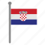 flags, croatia, flag, country, nation, national, world 