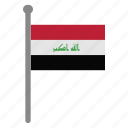 flags, iraq, flag, country, nation, national, world
