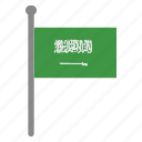 flags, saudi arabia, flag, country, nation, national, world