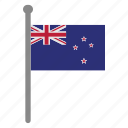 flags, new zealand, flag, country, nation, national, world