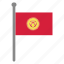 flags, kyrgyzstan, flag, country, nation, national, world 