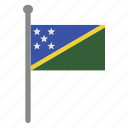 flags, solomon islands, flag, country, nation, national, world