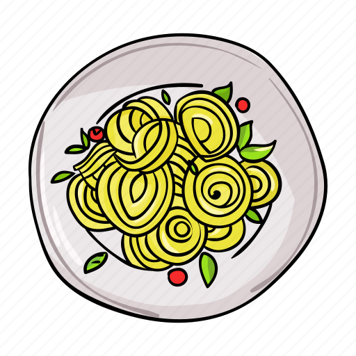 Dish, food, pasta, plate icon - Download on Iconfinder