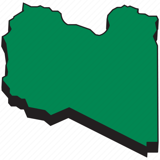 Libya, map, country, country map icon - Download on Iconfinder
