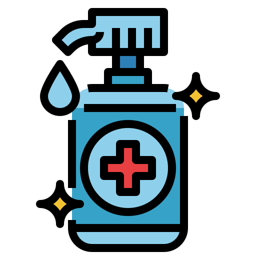 Alcohol, cleaning, gel, healthcare, virus icon - Free download