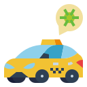 cab, car, taxi, transport, virus 