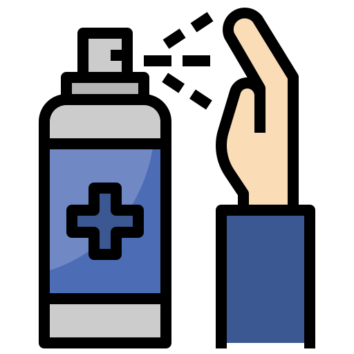 Alcohol, bottle, gel, hand, spray icon - Free download