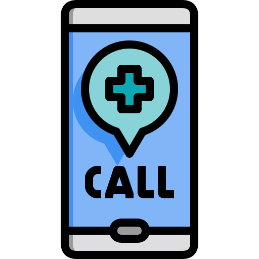 Call, color, covid, emergency, hotline, lineal, telephone icon - Free download