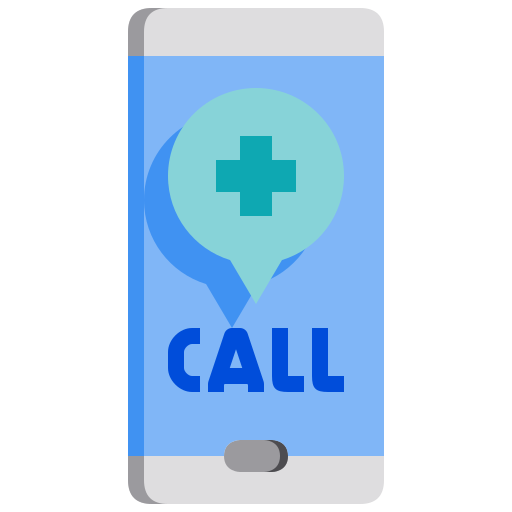 Call, contact, covid, emergency, hotline, smartphone, support icon - Free download