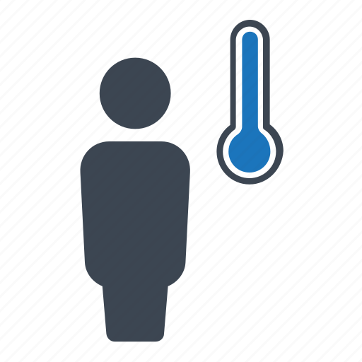 Avatar, sick, temperature, thermometer icon - Download on Iconfinder