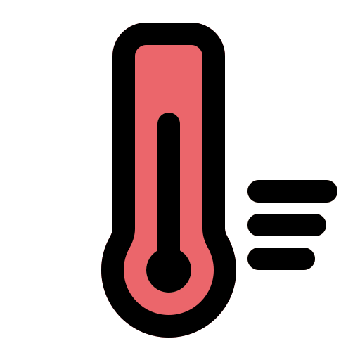 Temperature, thermometer, covid icon - Free download